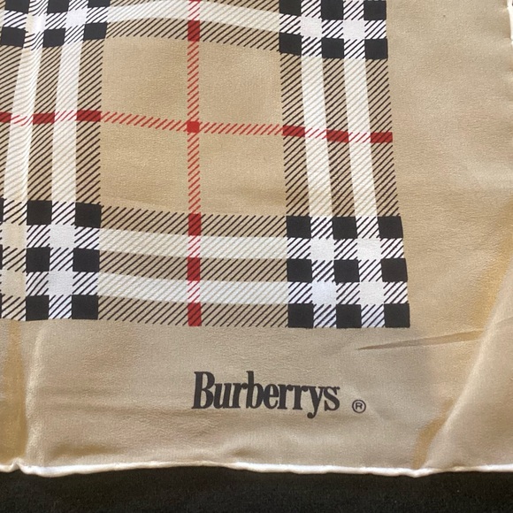 Burberry Classic Nova Check Silk Scarf - Beige - Picture 2 of 4
